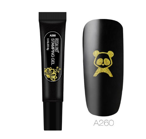 JMT-134922 Nail Stamping Gel for Beginners - UV Cured Natural Resin, Versatile and Easy to Use