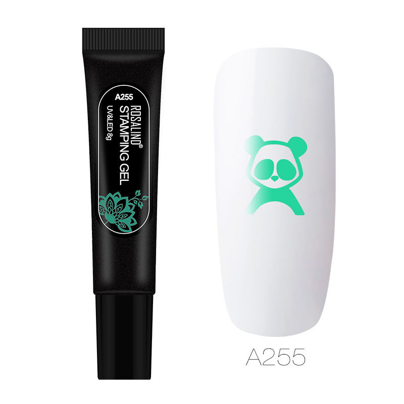 JMT-134922 Nail Stamping Gel for Beginners - UV Cured Natural Resin, Versatile and Easy to Use