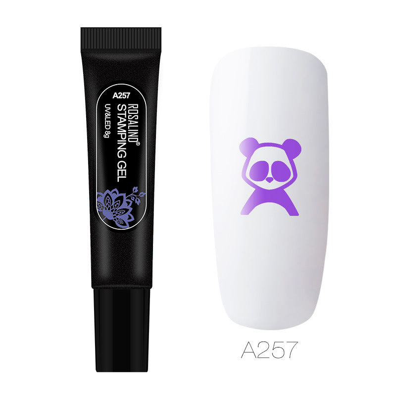 JMT-134922 Nail Stamping Gel for Beginners - UV Cured Natural Resin, Versatile and Easy to Use