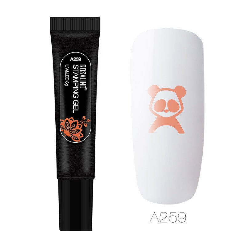 JMT-134922 Nail Stamping Gel for Beginners - UV Cured Natural Resin, Versatile and Easy to Use