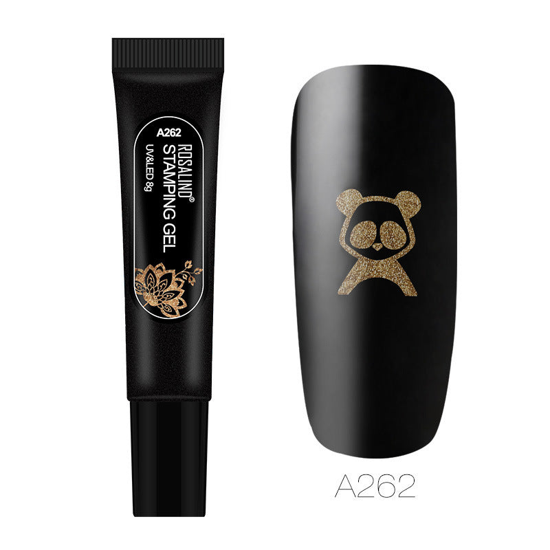 JMT-134922 Nail Stamping Gel for Beginners - UV Cured Natural Resin, Versatile and Easy to Use