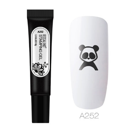 JMT-134922 Nail Stamping Gel for Beginners - UV Cured Natural Resin, Versatile and Easy to Use