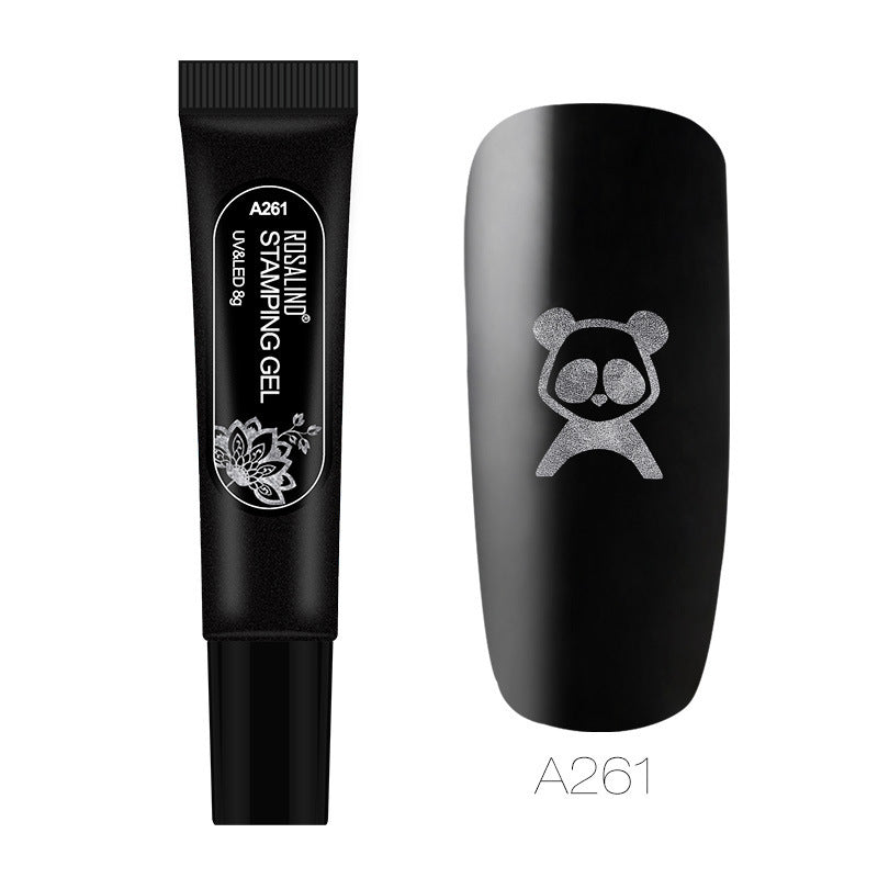 JMT-134922 Nail Stamping Gel for Beginners - UV Cured Natural Resin, Versatile and Easy to Use