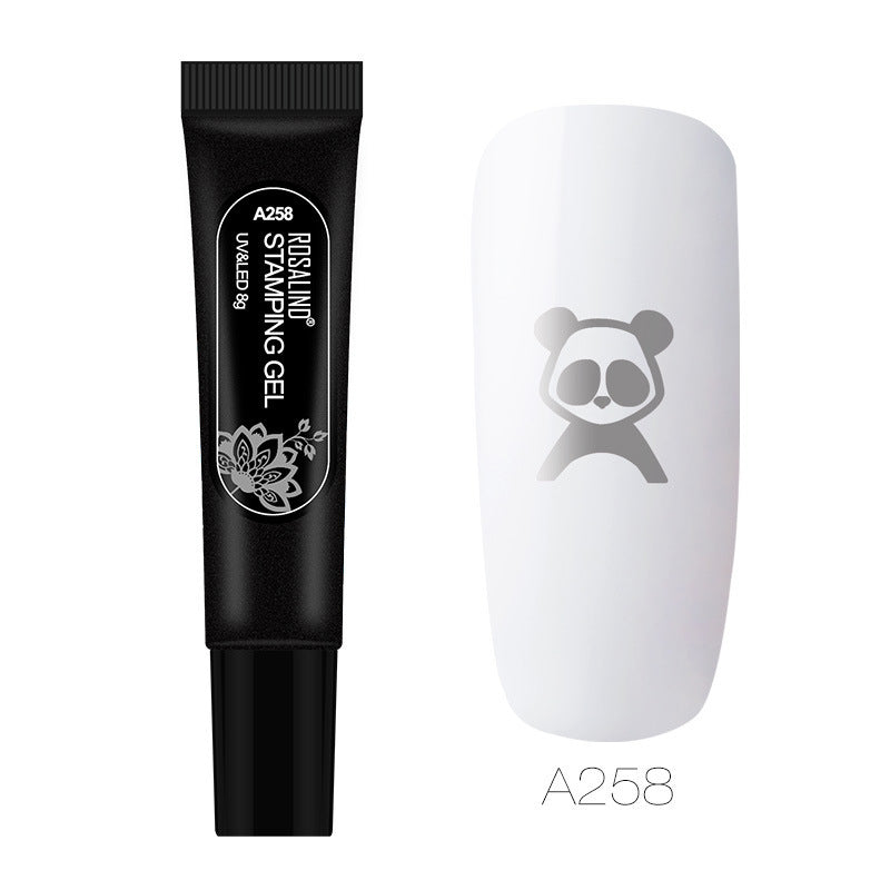 JMT-134922 Nail Stamping Gel for Beginners - UV Cured Natural Resin, Versatile and Easy to Use