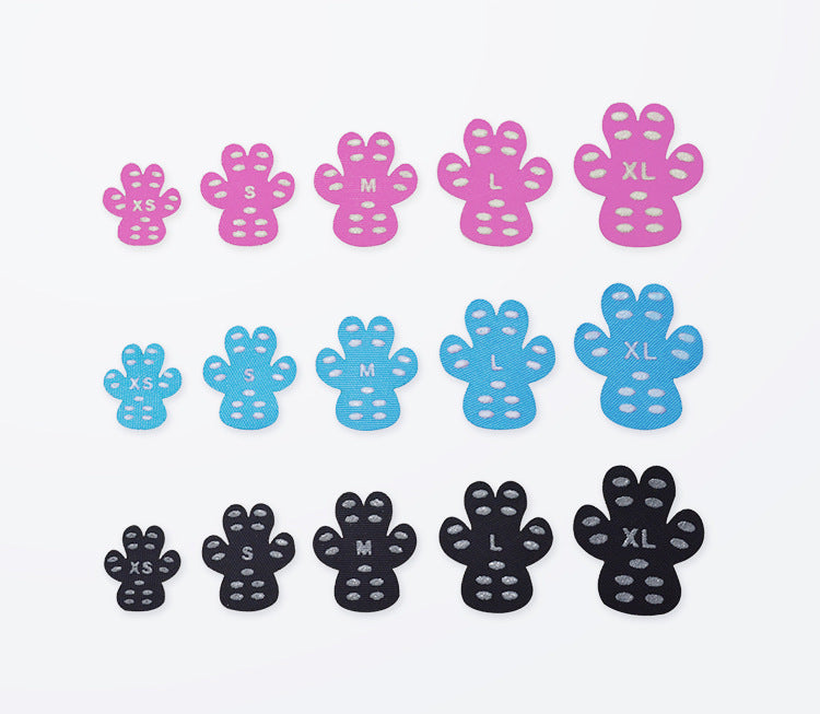 JMT-135242 Invisible Non-Slip Dog Foot Patch - Silica Gel and Nano Material Insole for All Dog Sizes