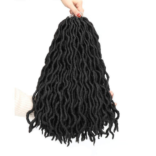 JMT-135306 Ombre Curly Synthetic Braiding Hair Extensions for Medium to Long Styles - Multiple Color Options