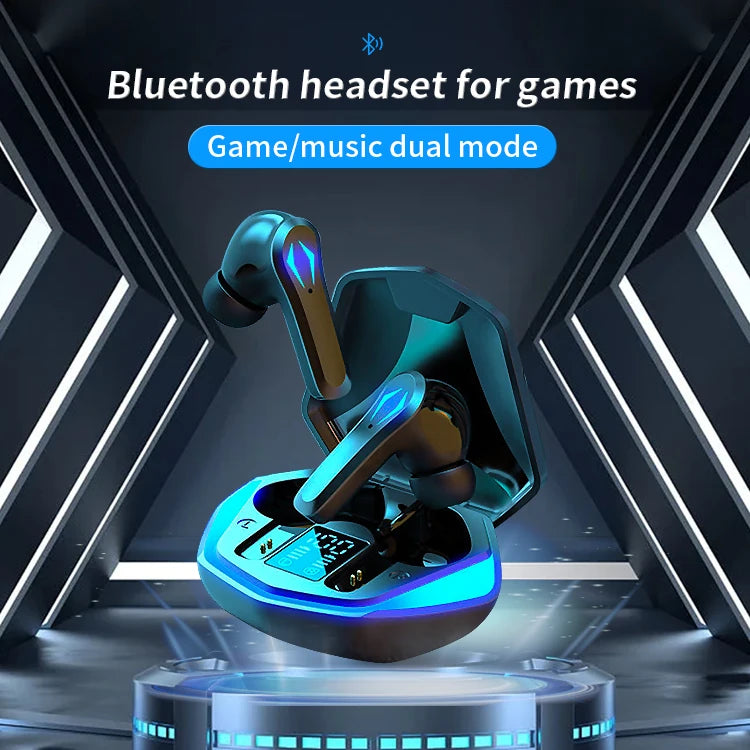 JMT-135434 True Wireless Bluetooth Earbuds with Hands-Free Functionality and Mini In-Ear Design for Gaming and Music