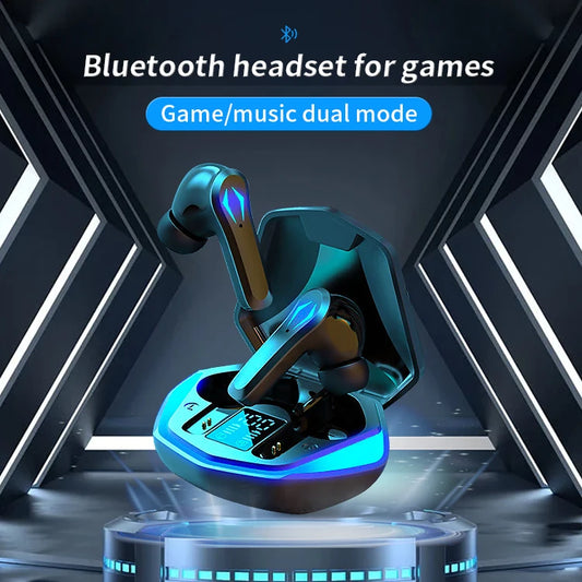 JMT-135434 True Wireless Bluetooth Earbuds with Hands-Free Functionality and Mini In-Ear Design for Gaming and Music