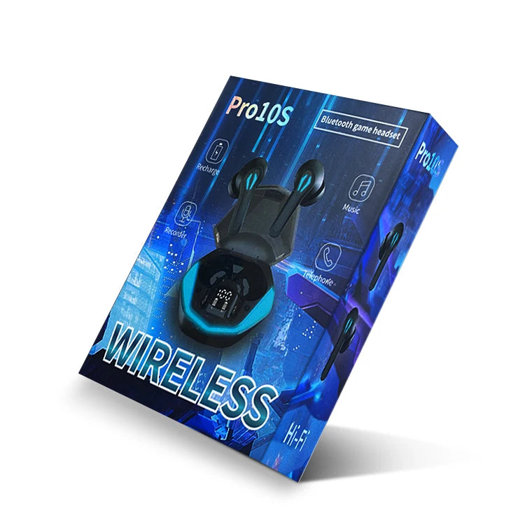 JMT-135434 True Wireless Bluetooth Earbuds with Hands-Free Functionality and Mini In-Ear Design for Gaming and Music