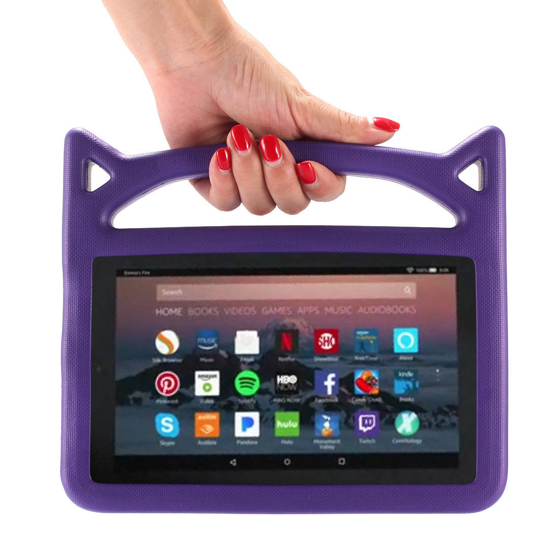 JMT-135946 Little Devil EVA Anti-Drop Case for Kindle Fire 7 (2015/2017) - Lightweight, Non-Toxic, Eye Support Function