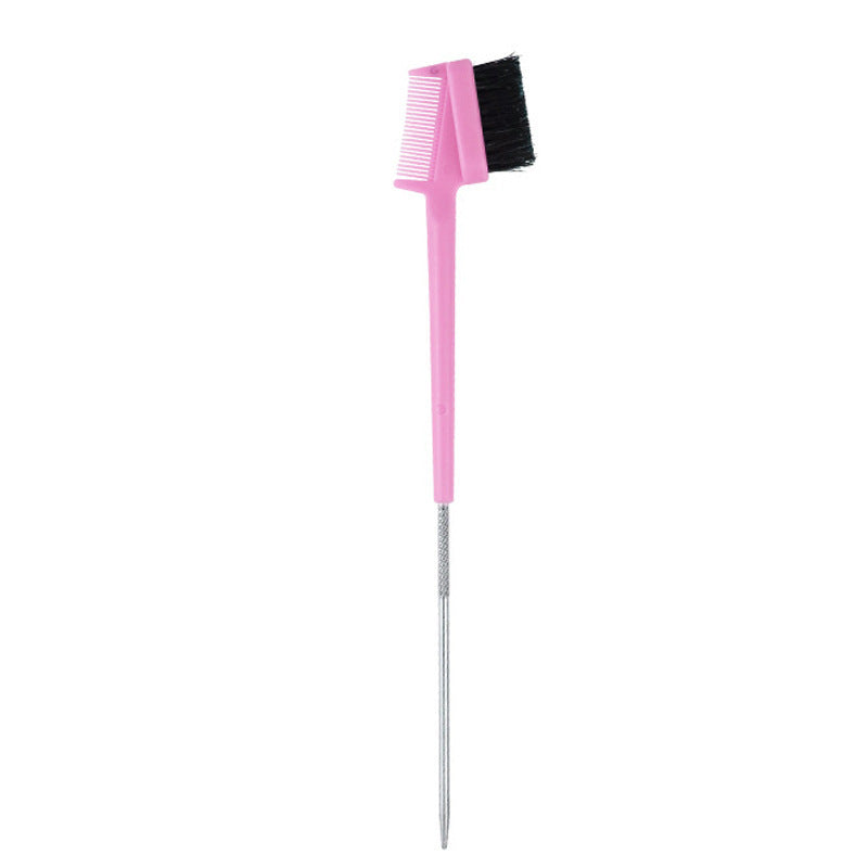 JMT-136202 Dual-Purpose Eyebrow Brush for Makeup Styling - Available in Multiple Colors