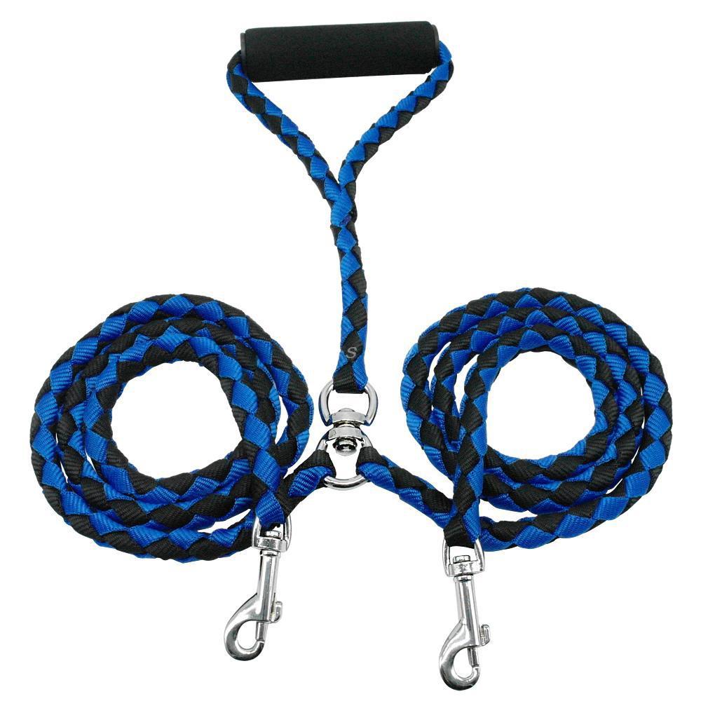JMT-136266 Durable Braided PP Round Rope Dog Leash in Multiple Color Options