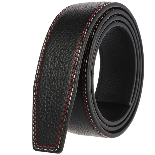 JMT-136522 First Layer Cowhide Colour Thread Men's Fashion Belt - Model LY35-3597