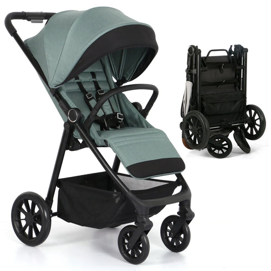 JMT-136778 Lightweight Aluminium Stroller for Newborns - Compact and Foldable Baby Pushchair