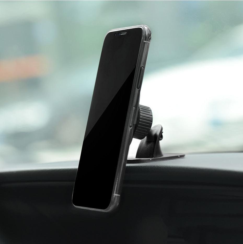 JMT-136778 Universal Car Phone Holder - Adjustable Bracket for Most Smartphones, Sleek Black Design