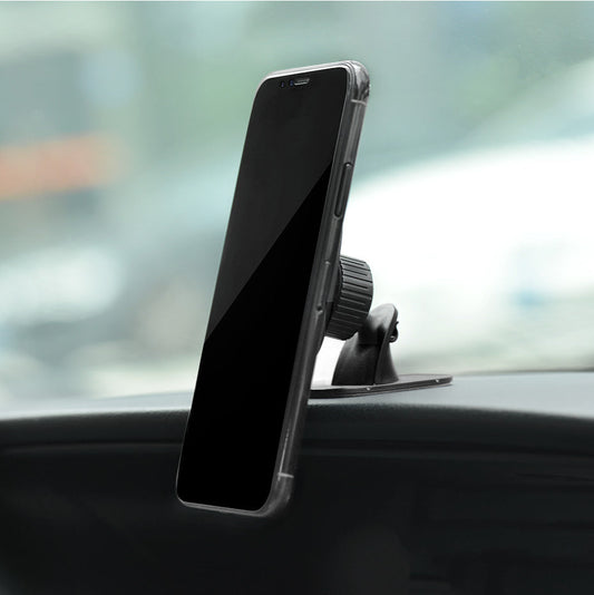 JMT-136778 Universal Car Phone Holder - Adjustable Bracket for Most Smartphones, Sleek Black Design
