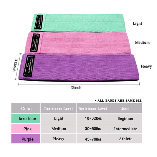 JMT-136842 Hip Ring Elastic Band for Versatile Workout Support