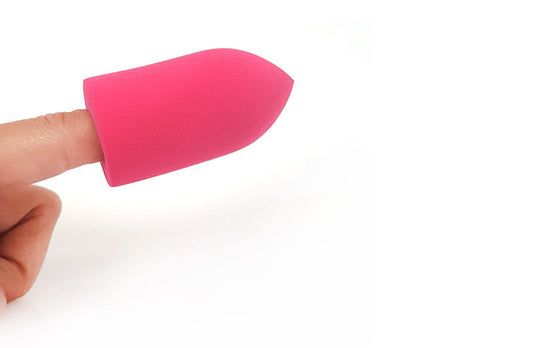 JMT-137226 Hydrophilic Polyurethane Finger Sponge Makeup Puff for Foundation and Concealer