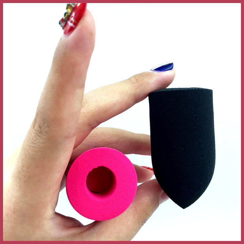 JMT-137226 Hydrophilic Polyurethane Finger Sponge Makeup Puff for Foundation and Concealer