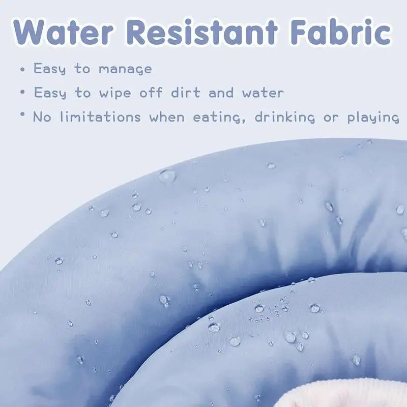 JMT-137418 Adjustable Waterproof Elizabethan Collar for Cats and Dogs - Recovery Cone for Wounds, Multiple Sizes Available