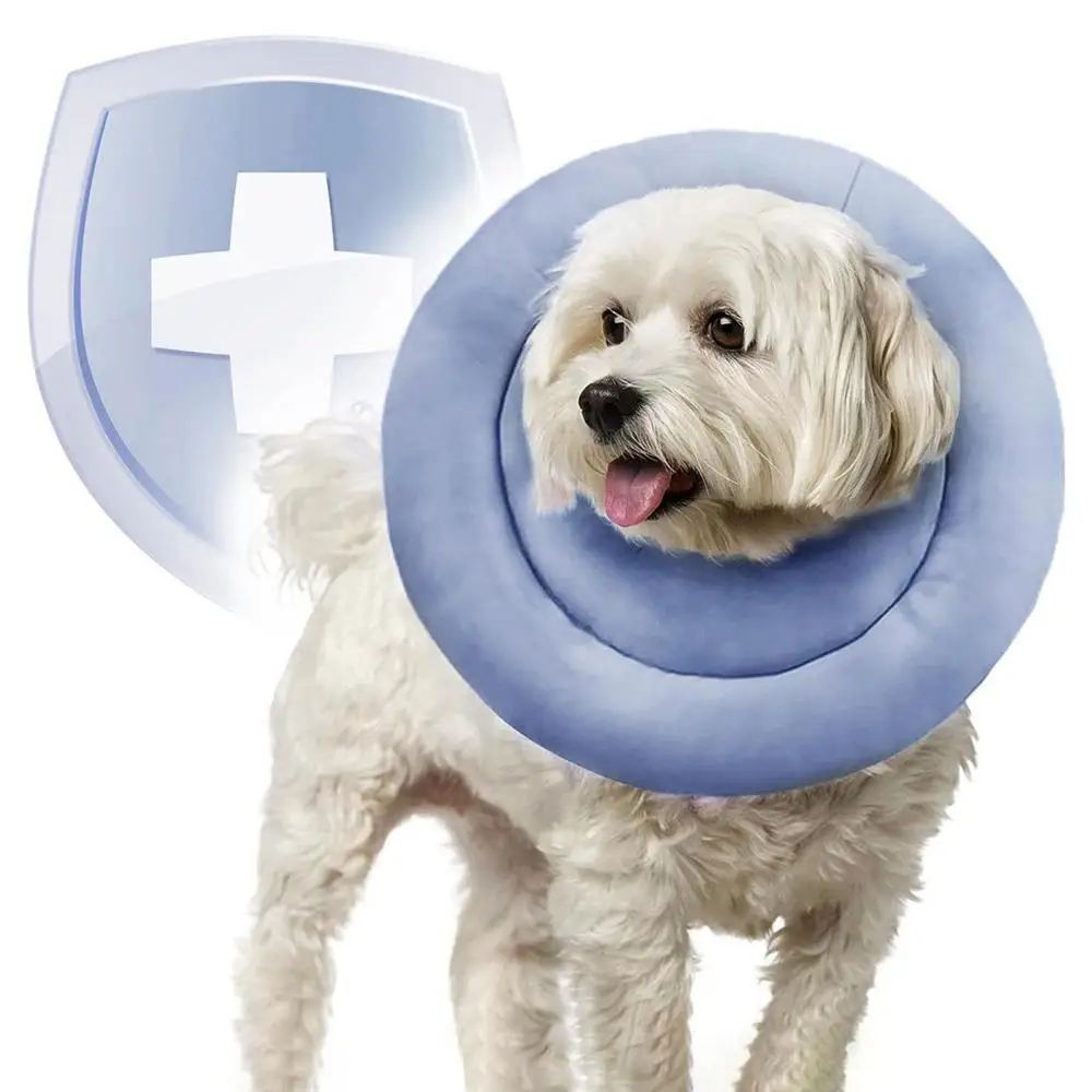 JMT-137418 Adjustable Waterproof Elizabethan Collar for Cats and Dogs - Recovery Cone for Wounds, Multiple Sizes Available