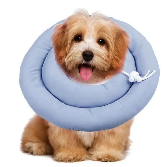 JMT-137418 Adjustable Waterproof Elizabethan Collar for Cats and Dogs - Recovery Cone for Wounds, Multiple Sizes Available