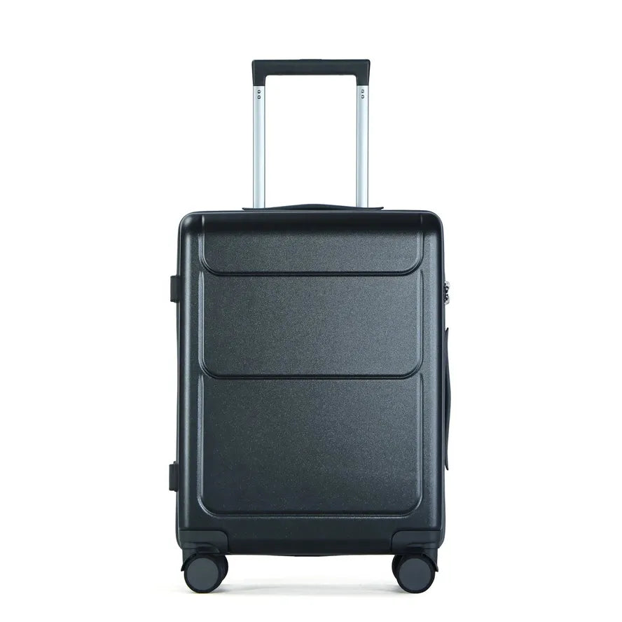 JMT-137482 Lightweight Hard Shell Carry-On Cabin Luggage Suitcase with 4 Wheels