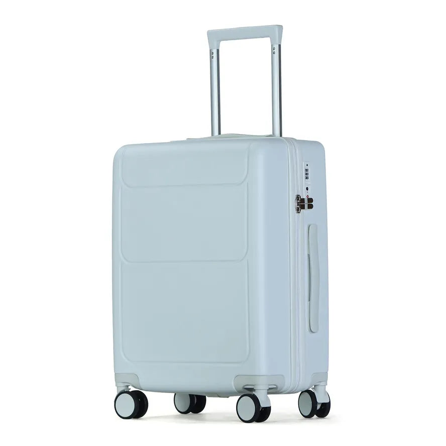 JMT-137482 Lightweight Hard Shell Carry-On Cabin Luggage Suitcase with 4 Wheels