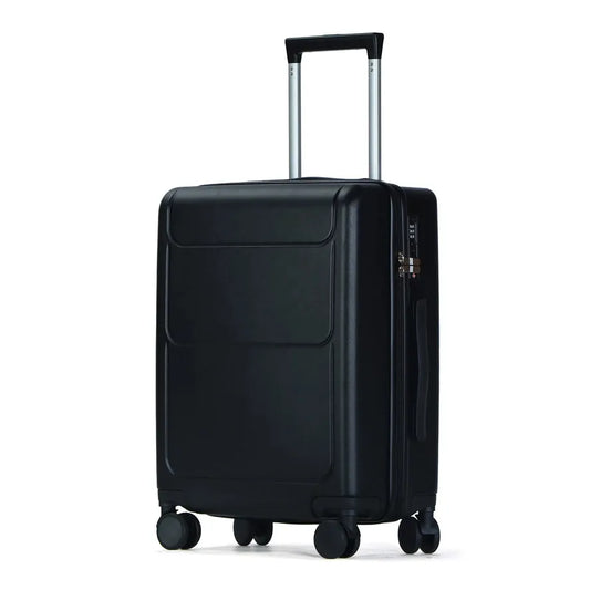 JMT-137482 Lightweight Hard Shell Carry-On Cabin Luggage Suitcase with 4 Wheels