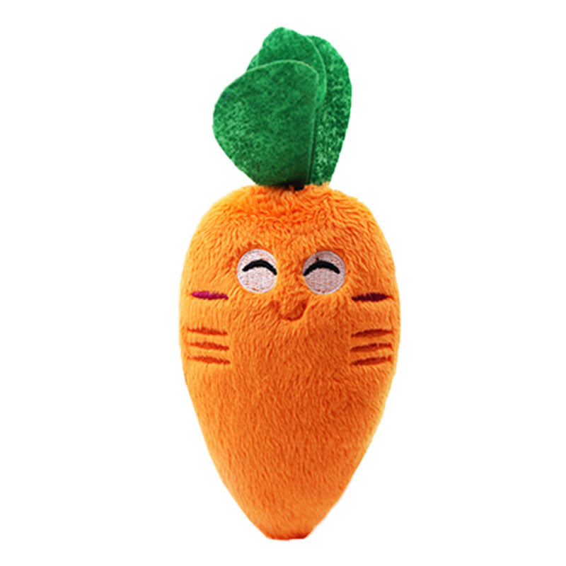 JMT-137738 Interactive Plush Training Toys - Assorted Characters Including Mushroom, Banana, Carrot, and More