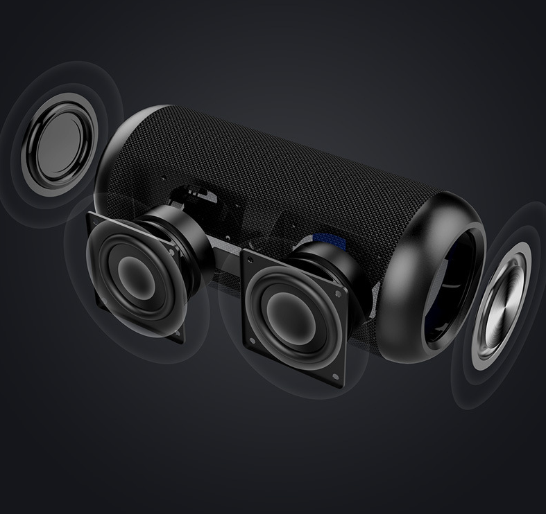 JMT-137738 Water-Resistant Portable Bluetooth Speaker for Outdoor Use