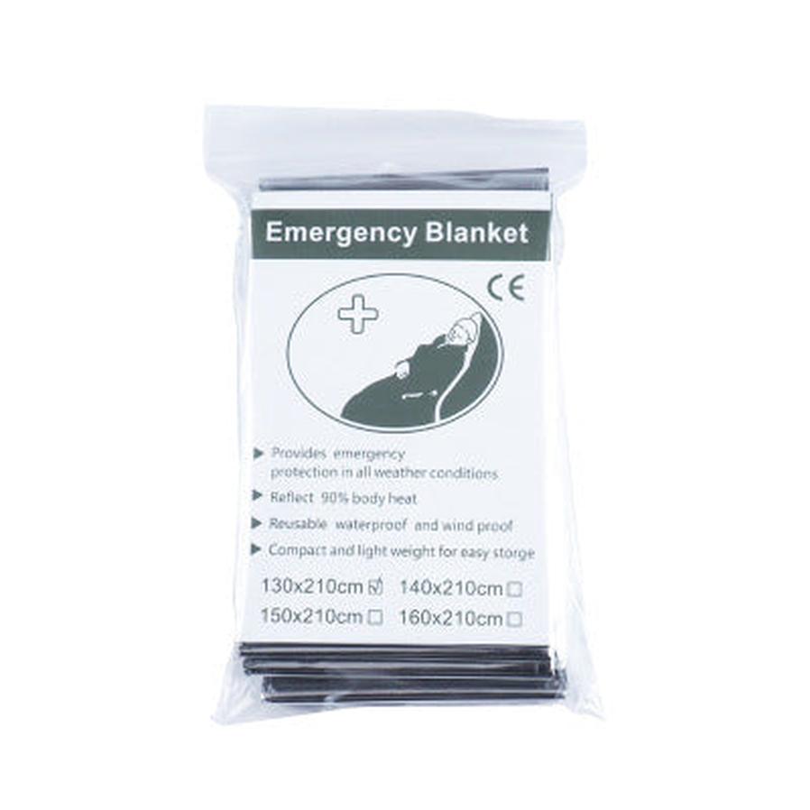 JMT-137802 Emergency Thermal Insulation Blanket – Lightweight PET Aluminum Film Survival Gear