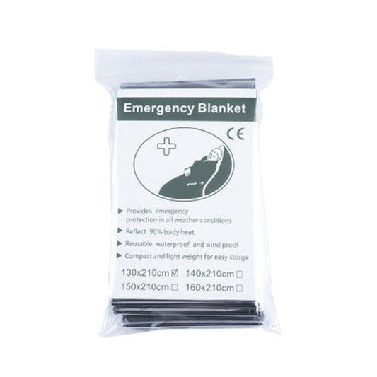 JMT-137802 Emergency Thermal Insulation Blanket – Lightweight PET Aluminum Film Survival Gear