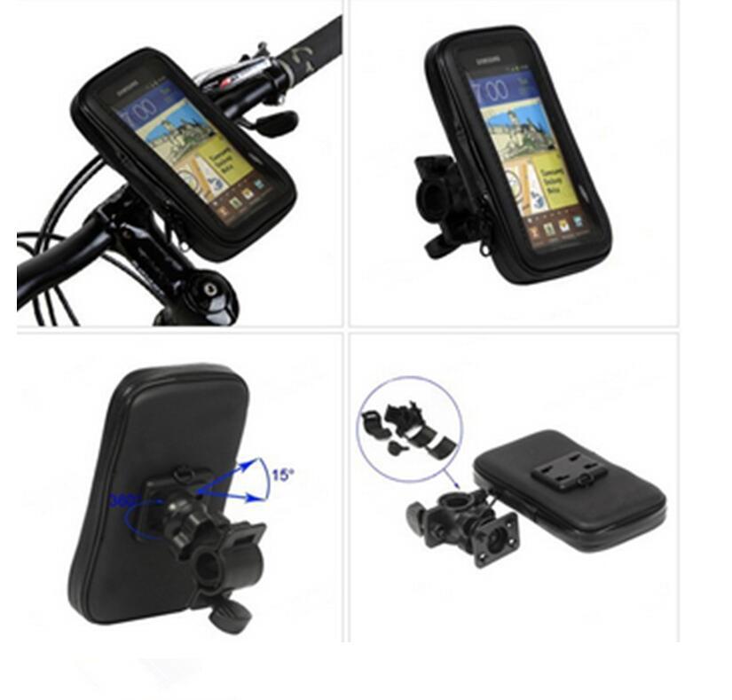 JMT-137930 Waterproof Bicycle Phone Holder for Outdoor Riding - Suitable for Smartphones up to 6.3 inches