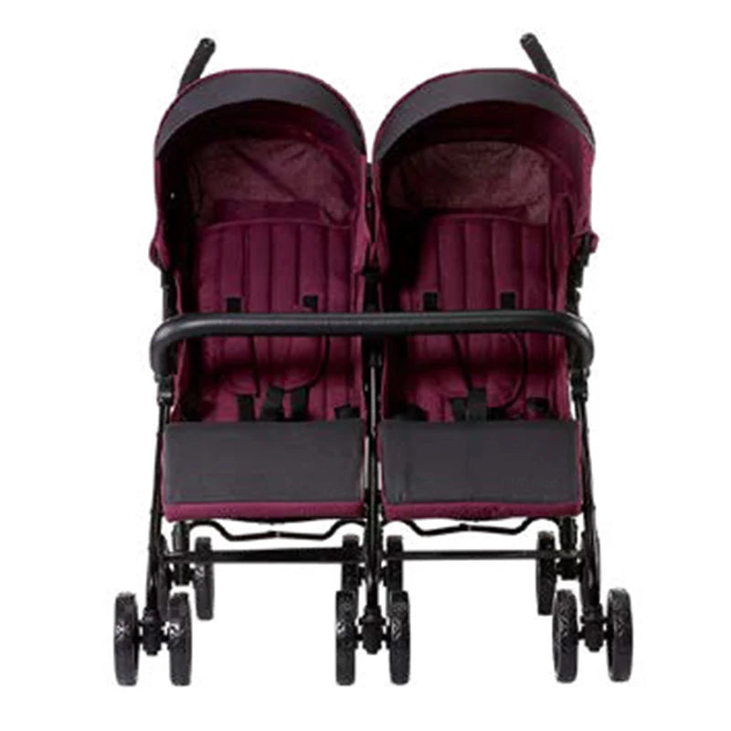 JMT-138058 Lightweight Twin Umbrella Stroller for Infants and Toddlers with Easy Fold and Adjustable Canopy