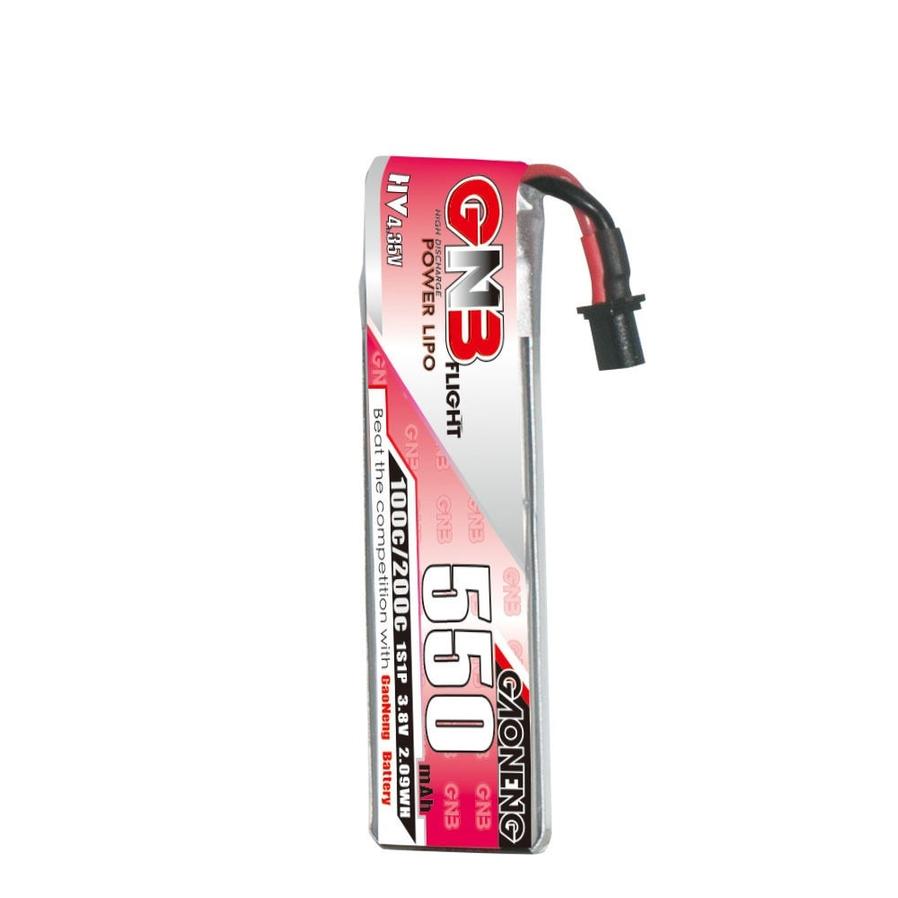 JMT-138250 High Energy 550mAh 1S 3.8V HV Lithium Battery with A30 Plug for Remote Control FPV UAV