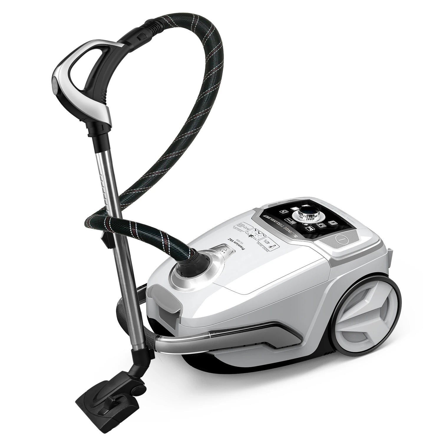 JMT-138378 Ultra-Quiet Vacuum Cleaner with LED Display and Remote Control