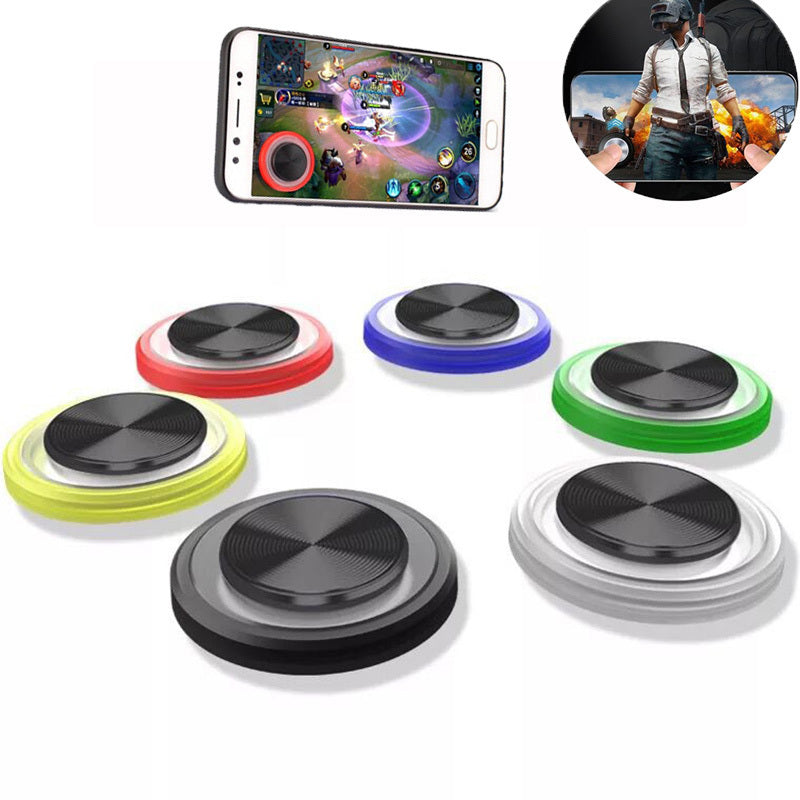 JMT-138378 Ultra-Thin Mobile Game Joystick Handle Q8 with Round Touch Screen Design for All Smartphones