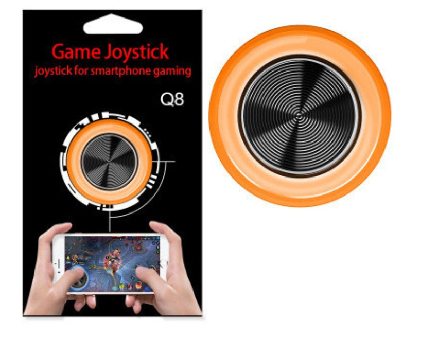 JMT-138378 Ultra-Thin Mobile Game Joystick Handle Q8 with Round Touch Screen Design for All Smartphones