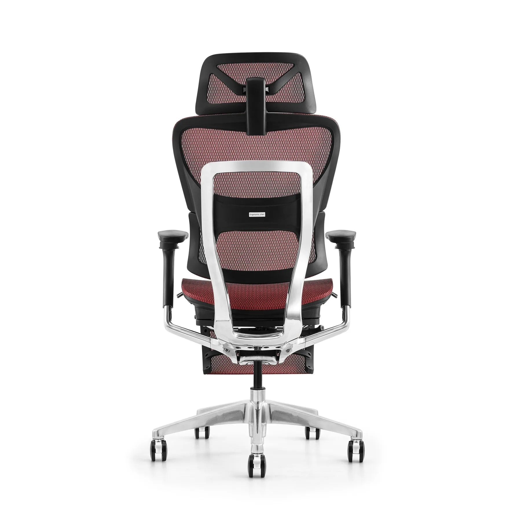 JMT-138506 Ergonomic Adjustable Lumbar Support Mesh Computer Chair with Footrest for Comfort and Productivity