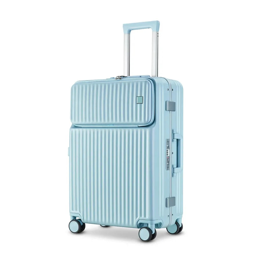 JMT-138634 Trendy 100% Polycarbonate Suitcase Set – Durable and Lightweight Luggage for All Travels