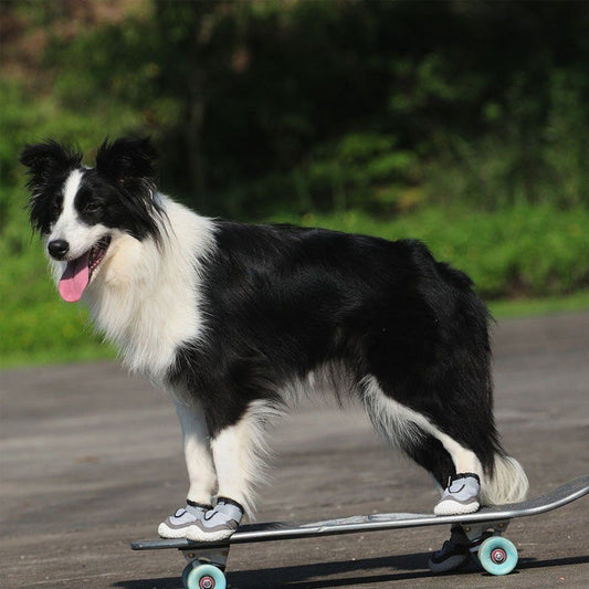 JMT-138698 Breathable and Wear-Resistant Dog Shoes with Rubber Outsole - Available in Various Sizes