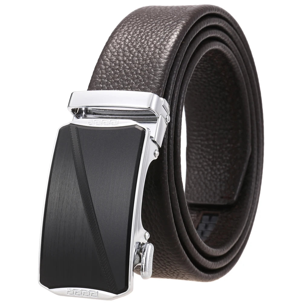 JMT-138826 Genuine Leather Men's Belt with Stylish Design for Everyday Wear