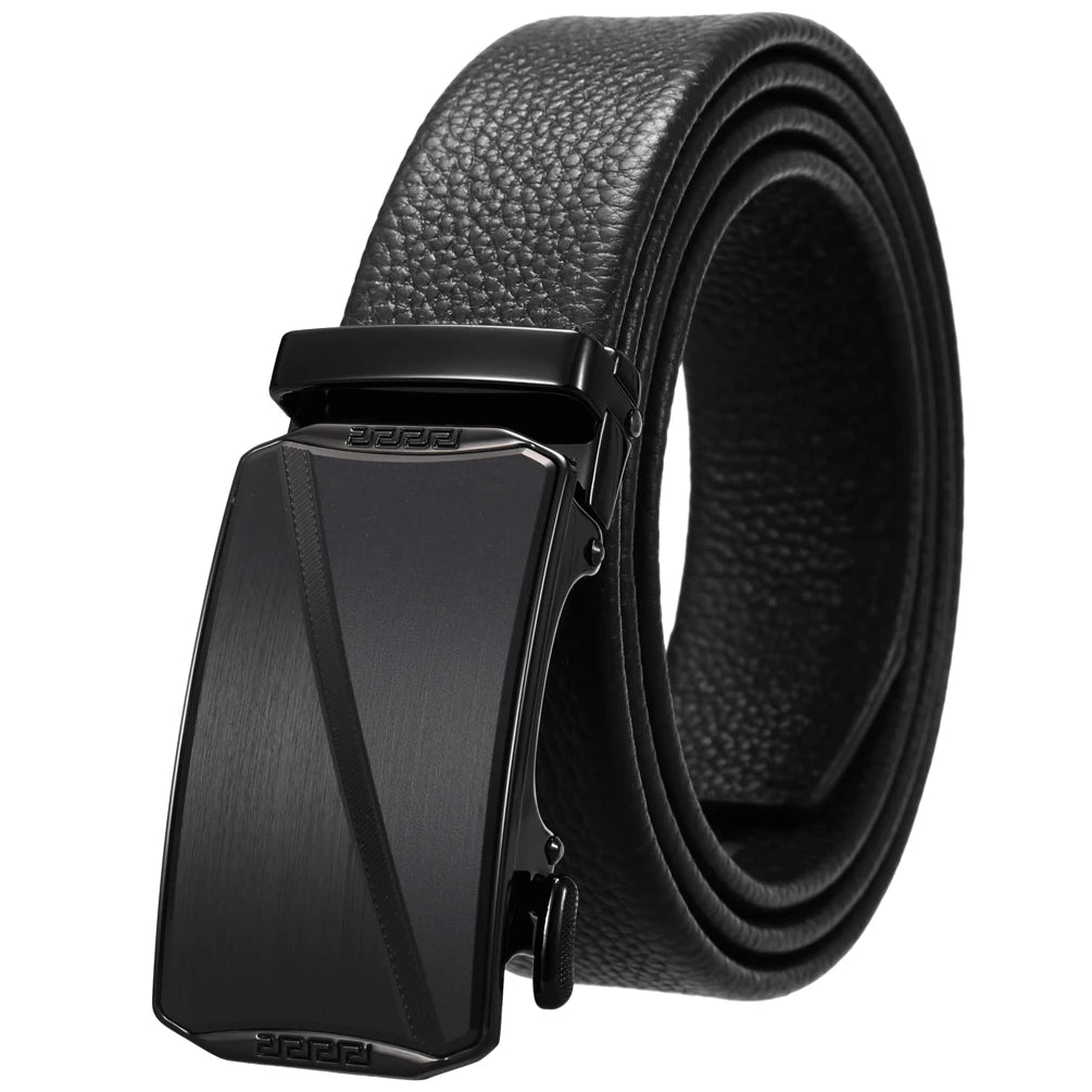 JMT-138826 Genuine Leather Men's Belt with Stylish Design for Everyday Wear