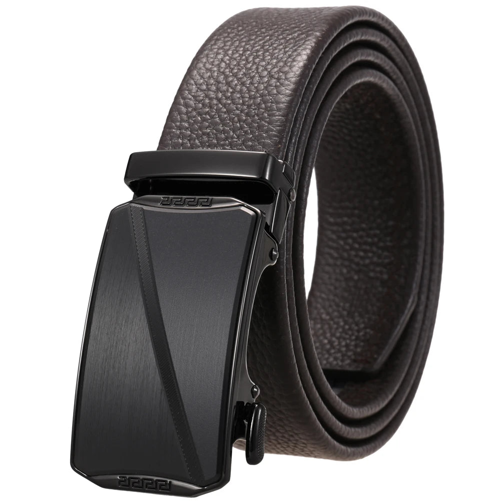 JMT-138826 Genuine Leather Men's Belt with Stylish Design for Everyday Wear