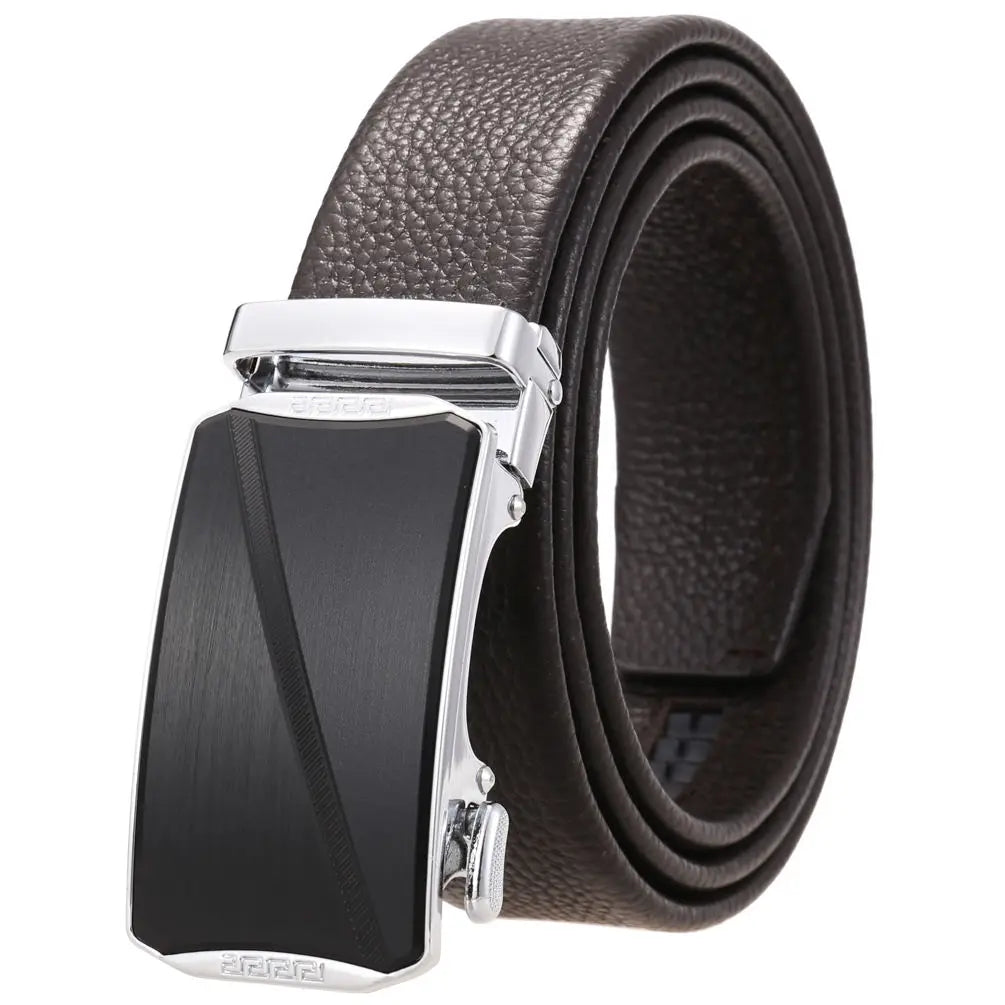JMT-138826 Genuine Leather Men's Belt with Stylish Design for Everyday Wear