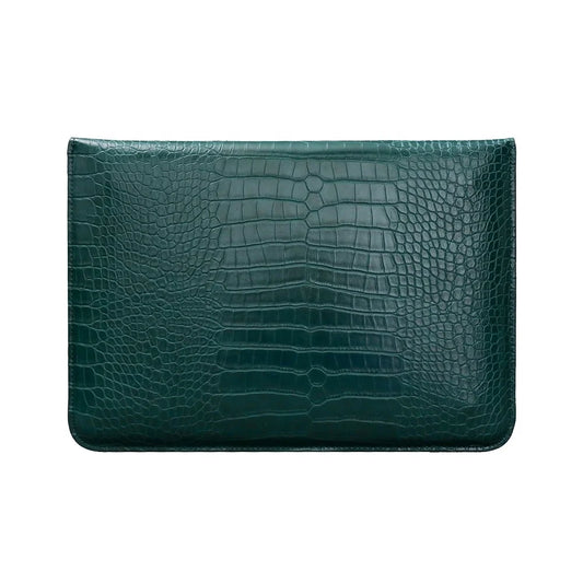 JMT-138890 Portable PU Leather Tablet and Laptop Sleeve Bag with Stand for 11 to 15 Inch Devices