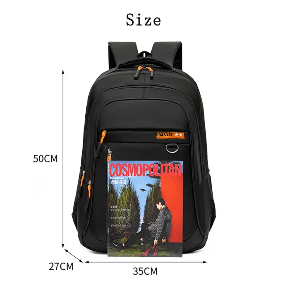 JMT-138890 Waterproof Laptop Travel Backpack - Large Capacity Casual Daypack for College and School