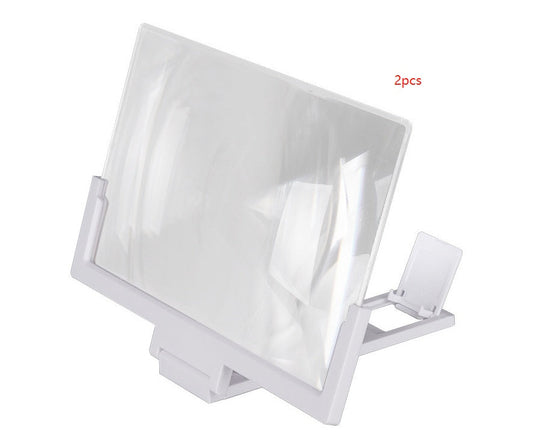 JMT-139082 Mobile Phone Stand with 3-5x Magnification - Durable ABS and Acrylic - Ideal Viewing Distance 1-2m