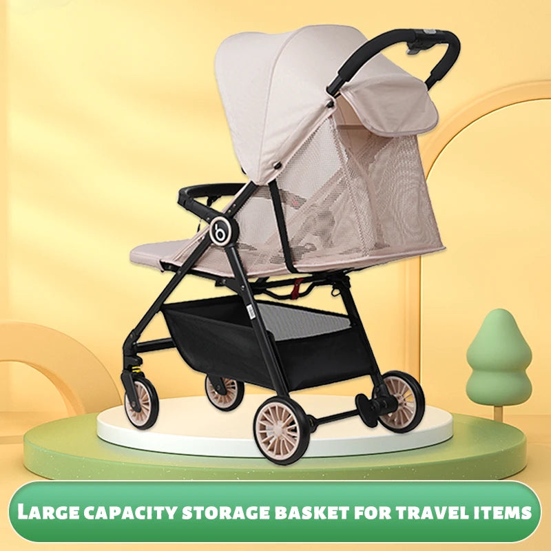JMT-139210 Compact Portable Folding Baby Stroller Ideal for Travel and Airplane Use